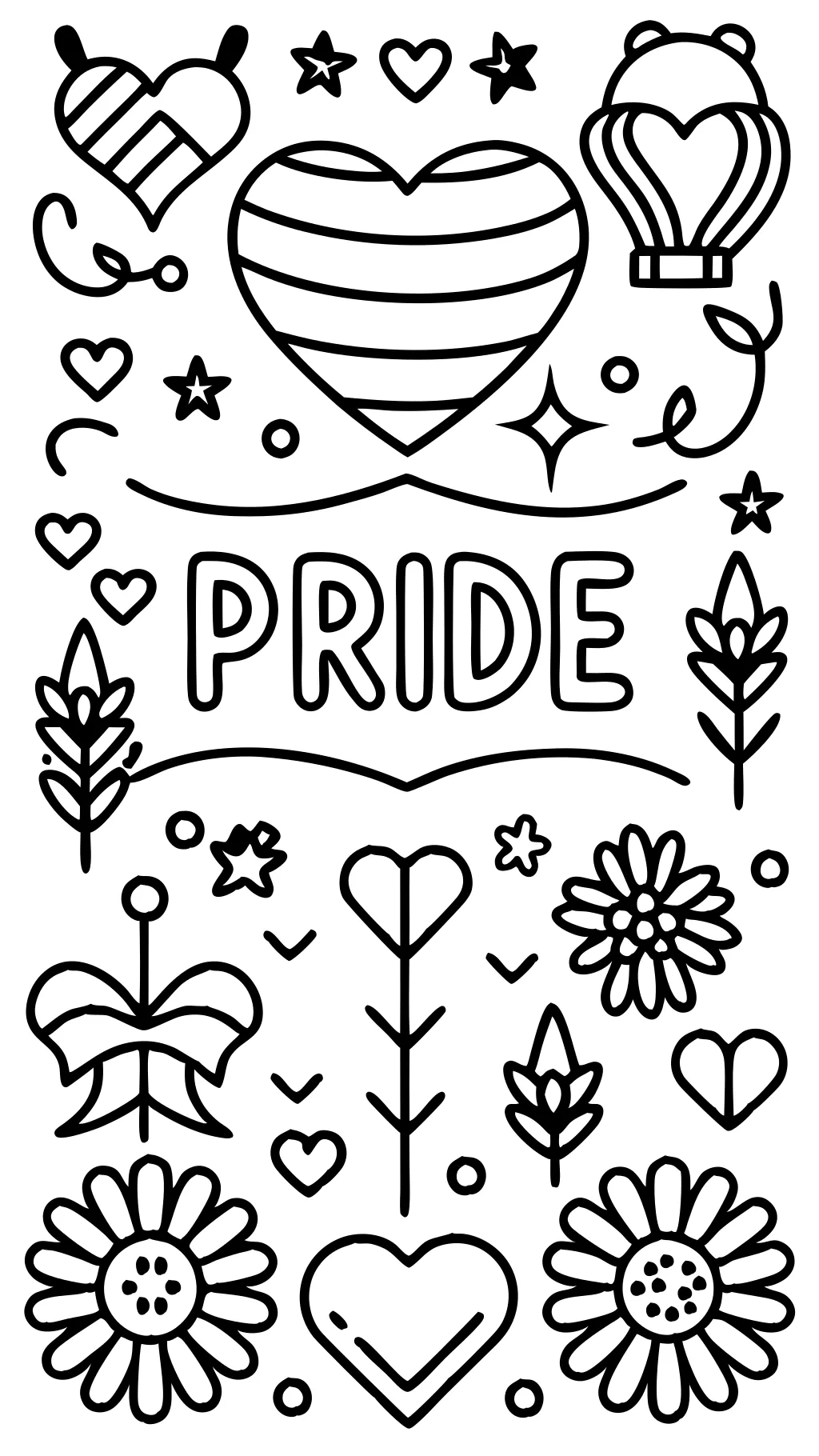 pride coloring pages